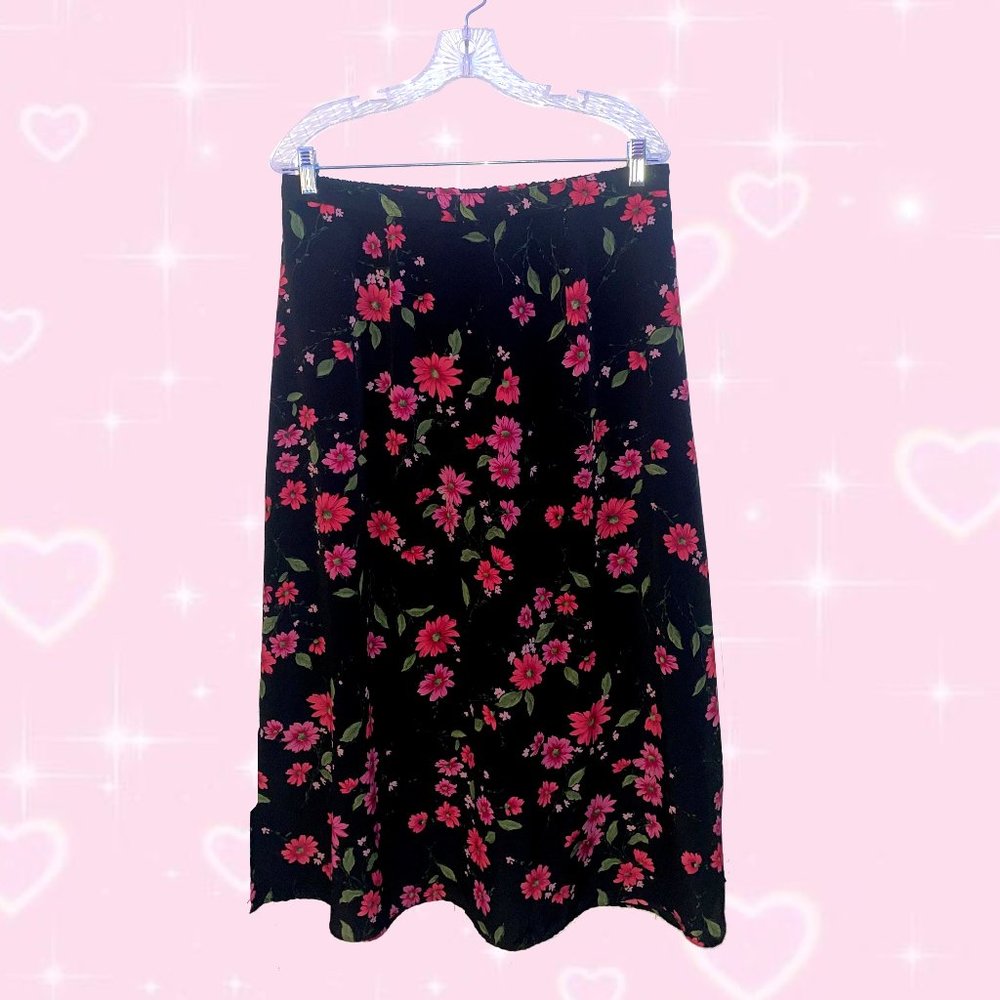 Floral Maxi Skirt